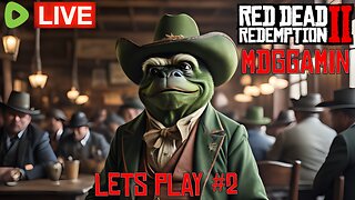 🔴LIVE-Red Dead Redemption 2 -Lets Play Part 2- #RumbleTakeover