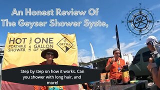 Geyser Portable Shower Honest Review