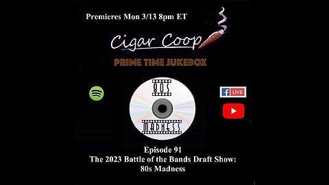 Prime Time Jukebox Episode 91: The 2023 Battle of the Bands Draft Show - 80s Madness
