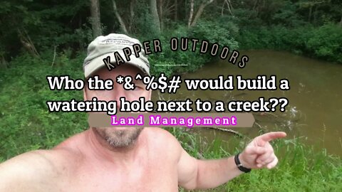 EP #13 - 38 Acre Southern Illinois Investment property: Digging first deer & wildlife pond