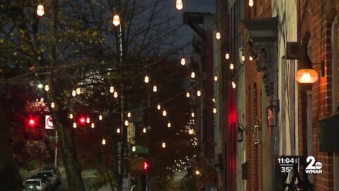 'They're a liability to Baltimore City': Butcher's Hill resident questions popular 'string' lights