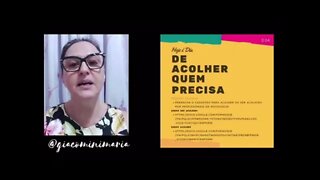 Campanha Projeto acolher, apoio Maria Giacomini Alta Floresta Ro