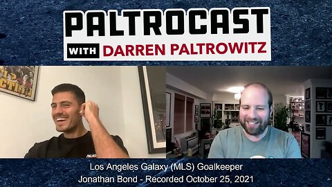 Los Angeles Galaxy's Jonathan Bond interview with Darren Paltrowitz