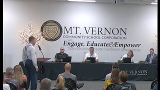 Mt. Vernon Indiana School Board Meeting 08-06-2021 - All Public Comments incl. Dr. Dan Stock MD