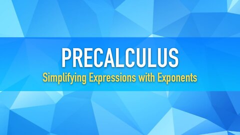 Exponents and Radicals: Example 04 (Explained in spanish)