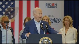 Biden Tries To Quote Declaration Of Independence, Fails Miserably