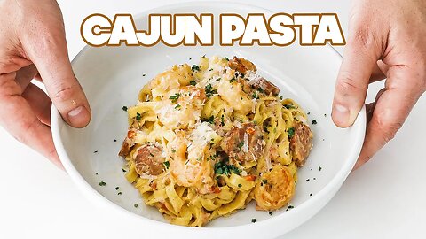 Creamy Cajun Shrimp Pasta Recipe