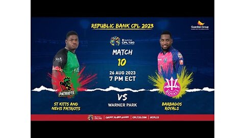 Match Highlights | St Kitts and Nevis Patriots vs Barbados Royals | CPL 2023