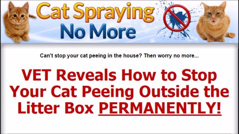 CAT SPRAYING NO MORE REVIEW 2022! Does Cat Spraying no More really works?catlover,cat training,
