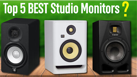 Top 5 BEST Studio Monitors In 2023