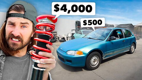 We Put $4000 Suspension on our $500 Civic