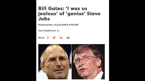 Bill Gates is Steve Jobs