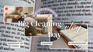 BIG CLEANING DAY VLOG - JUNE 7TH, 2024