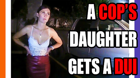 Daughter of A Cop Gets A DUI Test
