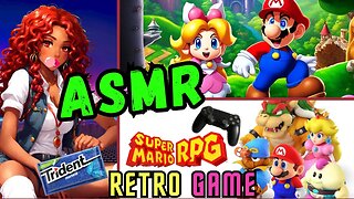 RELAXING Gum Chewing ASMR Gaming: Super Mario RPG Tingles and Fun