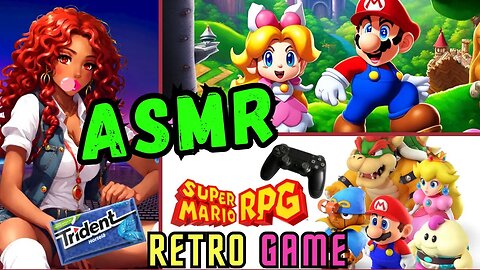 RELAXING Gum Chewing ASMR Gaming: Super Mario RPG Tingles and Fun