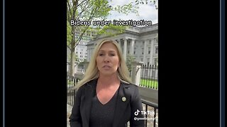 MTG Talks About The Biden Investigation