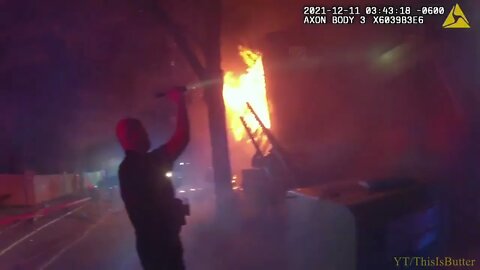 APD releases bodycam of officers rescuing family from burning apartment