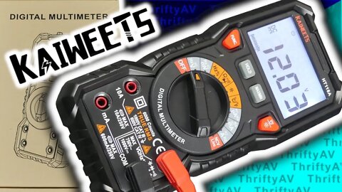 Impressive Affordable Multimeter! Kaiweets TRMS 6000, HT118A