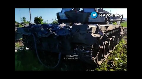 Czech T-72M From The Ukrainian 3rd Platoon 3rd Company 1st Battalion Captured By "O" Fighters