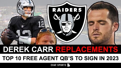 Derek Carr Repalcements for the Raiders in 2023