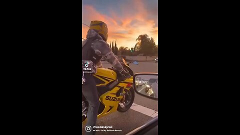 Gsxr 600 California sunset