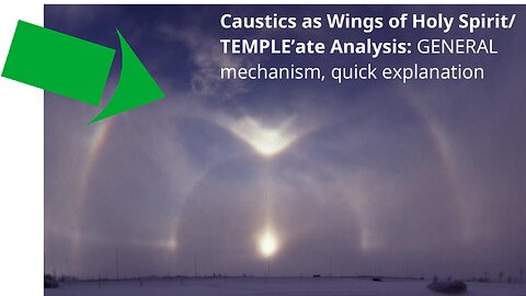 Caustics as Wings of Holy Spirit/TEMPLE’ate Analysis: GENERAL mechanism+quick explanation #sc