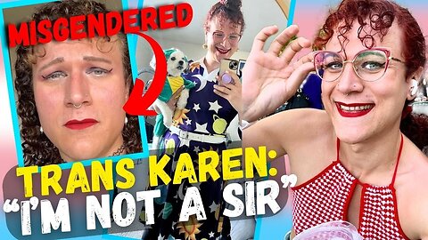 KAREN GOES OFF ON TRANS, AND BEAT HIM UP, WORDS DO HURT