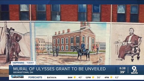 Mural of Ulysses S. Grant to be unveiled