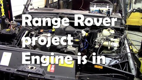 1991 Range Rover power train fitting - with issues!