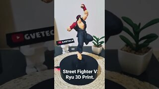 Street Fighter: Ryu doing the Sho Ryu-Ken special move, 3D Printed on the Monoprice Mini Delta V2.