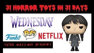 🎃 Wednesday Addams Netflix | Funko POP! | 31 Horror Toys in 31 Days