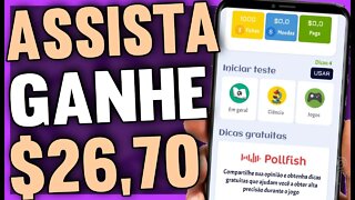 [GANHE $26,70 RÁPIDO🤑] NOVO MELHOR APP para GANHAR DINHEIRO💸