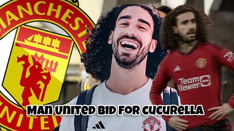 Manchester United have submitted a £2.5m loan bid for Chelsea defender Marc Cucurella