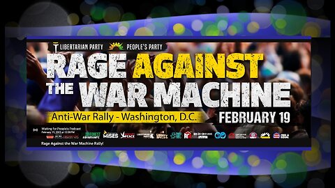 Rage Against the War Machine Rally @ Lincoln Memorial Begins!