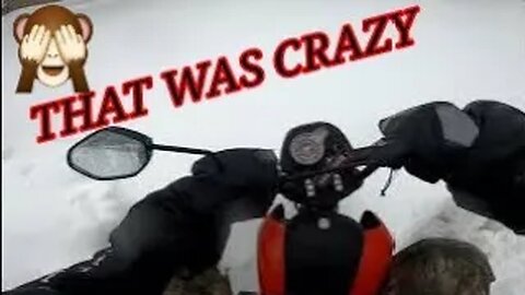Highside And Recovery Almost Died On The Honda Navi