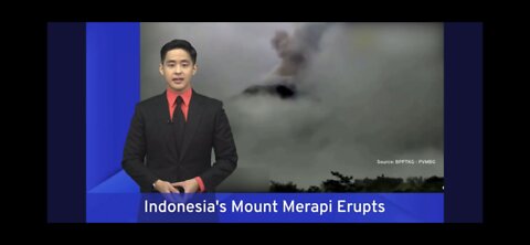 VOLCANIC ERUPTION IN INDONESIA | MT MERAPI