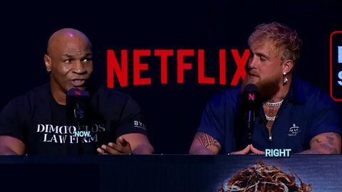 MIKE TYSON vs JAKE PAUL: Fan Q&A at Intense Press Conference