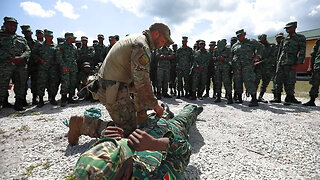 Tradewinds participants conduct jungle and TCCC training in Guyana