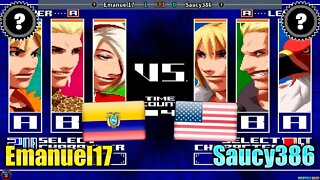 The King of Fighters 2003 (Emanuel17 Vs. Saucy386) [Ecuador Vs. U.S.A.]