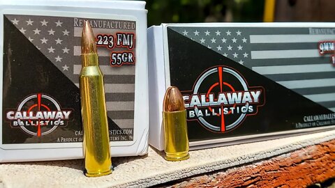 What Ammo Shortage? | 223 and 9mm MAG DUMPS!!! | Callaway Ballistics ammo test
