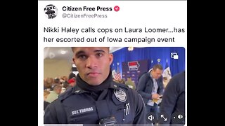Nikki Haley Calls Cops on Laura Loomer