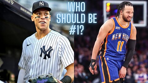 SNY names their top 10 NY athletes right now, what do you agree/disagree with?
