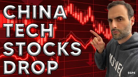 China Tech Stocks Plummet 17% in 3 Days! U.S. Markets Nervously Wait For Fed Meeting