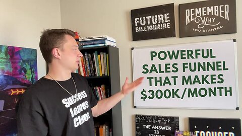 Powerful Sales Funnel that Makes $300k/Month