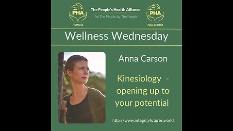 Wellness Wednesday - Anna Carson - Kinesiology - Opening up your Potential