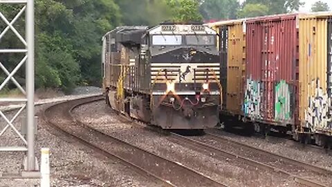 Norfolk Southern 634 Manifest Mixed Freight Train from Marion, Ohio August 22, 2022