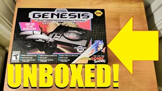 Unboxing The Sega Genesis Mini!