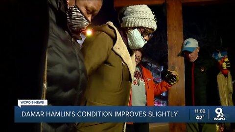 Family: Damar Hamlin's condition improves slightly after cardiac arrest