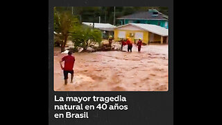 Decenas de fallecidos por el ciclón extratropical en el sur de Brasil